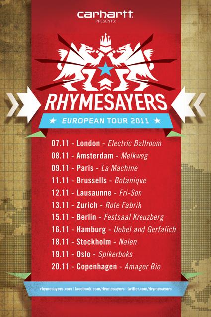 rhymesayers european tour 2011 atmosphere blueprint brother ali grieves budo john brunner carhartt evidence rap hip-hop la machine du moulin rouge paris 2011 concert