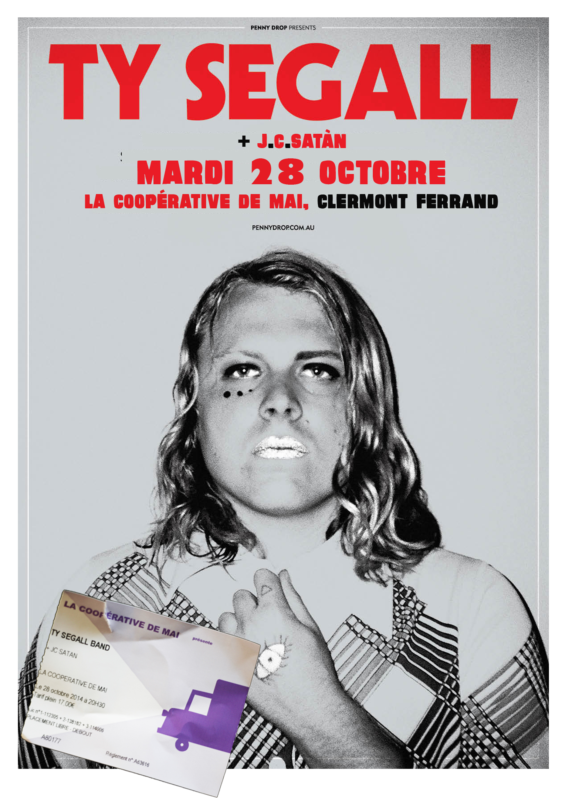 Ty Segall Tour Clermont Fd 2