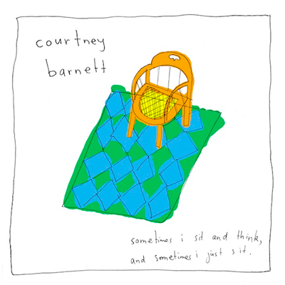 Critique et écoute de sometimes i sit and think and sometimes i Just sit album chanteuse guitariste australienne courtney barnett 2015 milk! records marathon artists