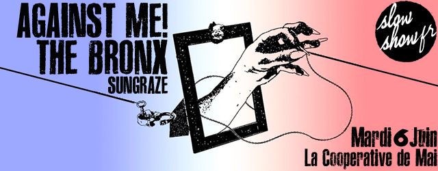 punk rock hardcore against me! the bronx pop sungraze 2017 rue serge gainsbourg concours concert