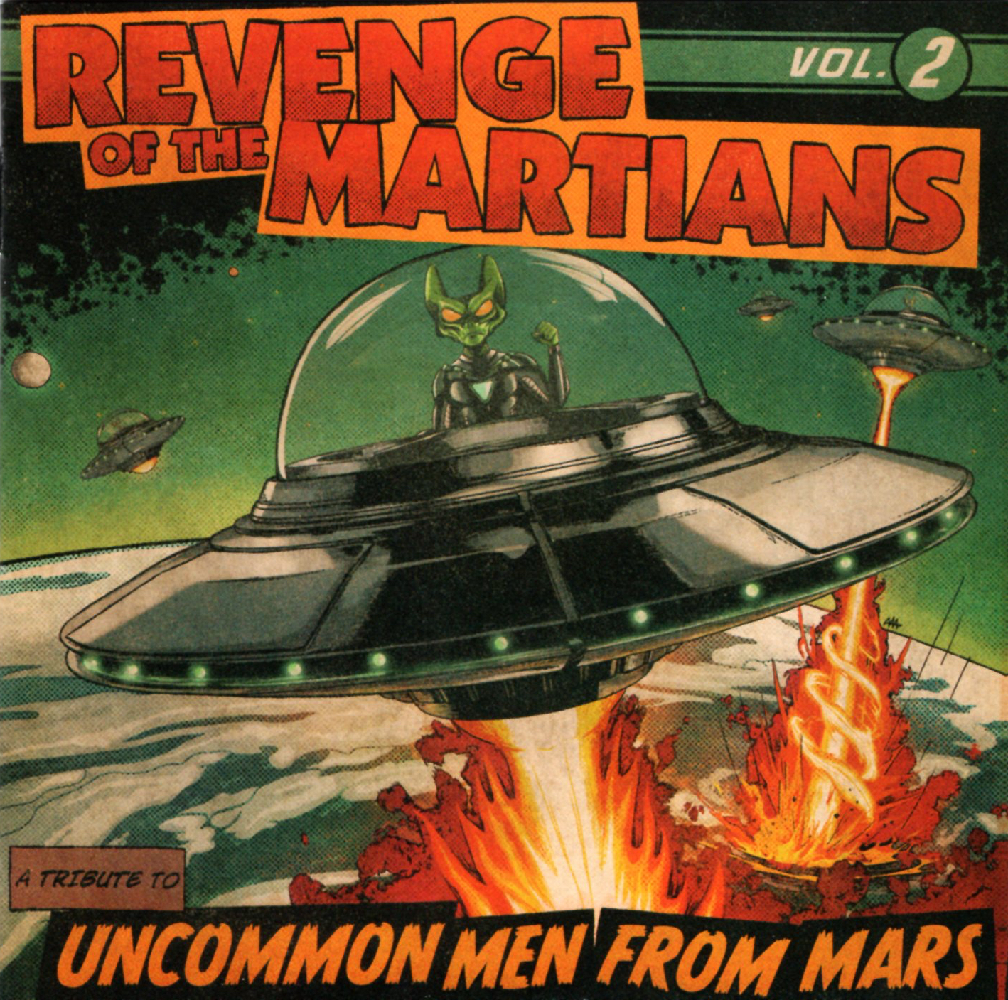 critique review cd lp album compilation hommage tribute patrick foulhoux critique review chronique 2021 guerrilla poubelle johnny mafia kicking records revenge of the martians the shell corporation unco uncommonmenfrommars 2023